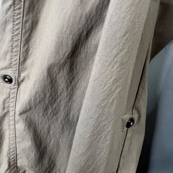 Royal Robbins Capri Hiking Pants 20 Standard Fit Cocoa Taupe Tab Adjustable Hem - Picture 3 of 8